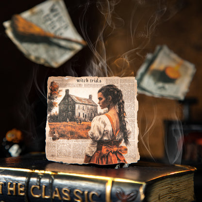 Witch Newspaper Sticker 20pcs