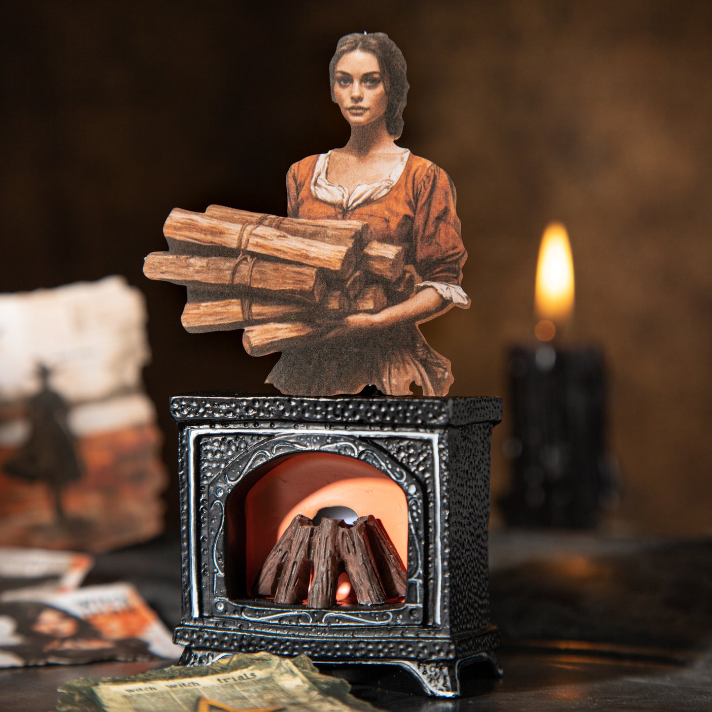 Witch Newspaper Sticker 20pcs