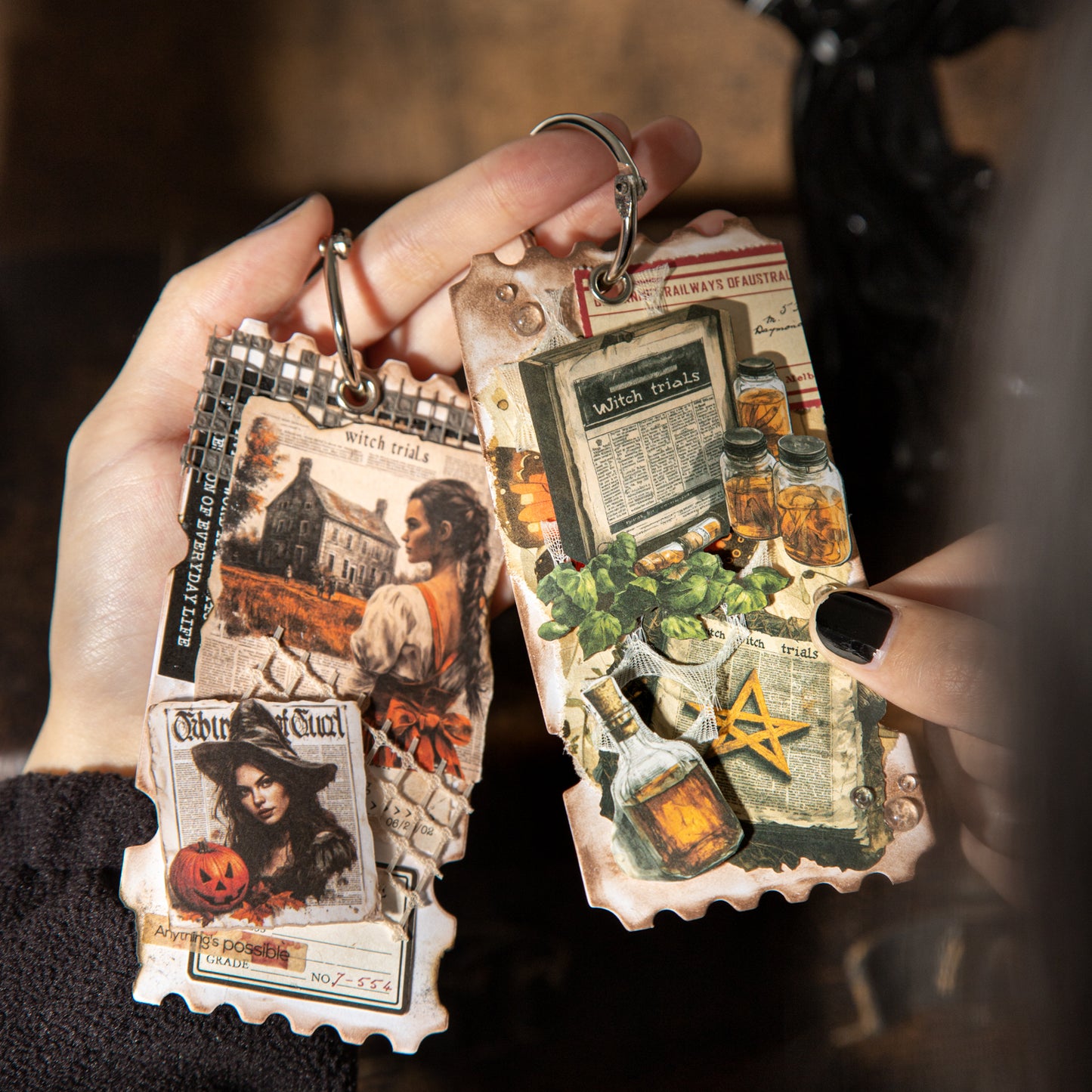 Witch Newspaper Sticker 20pcs