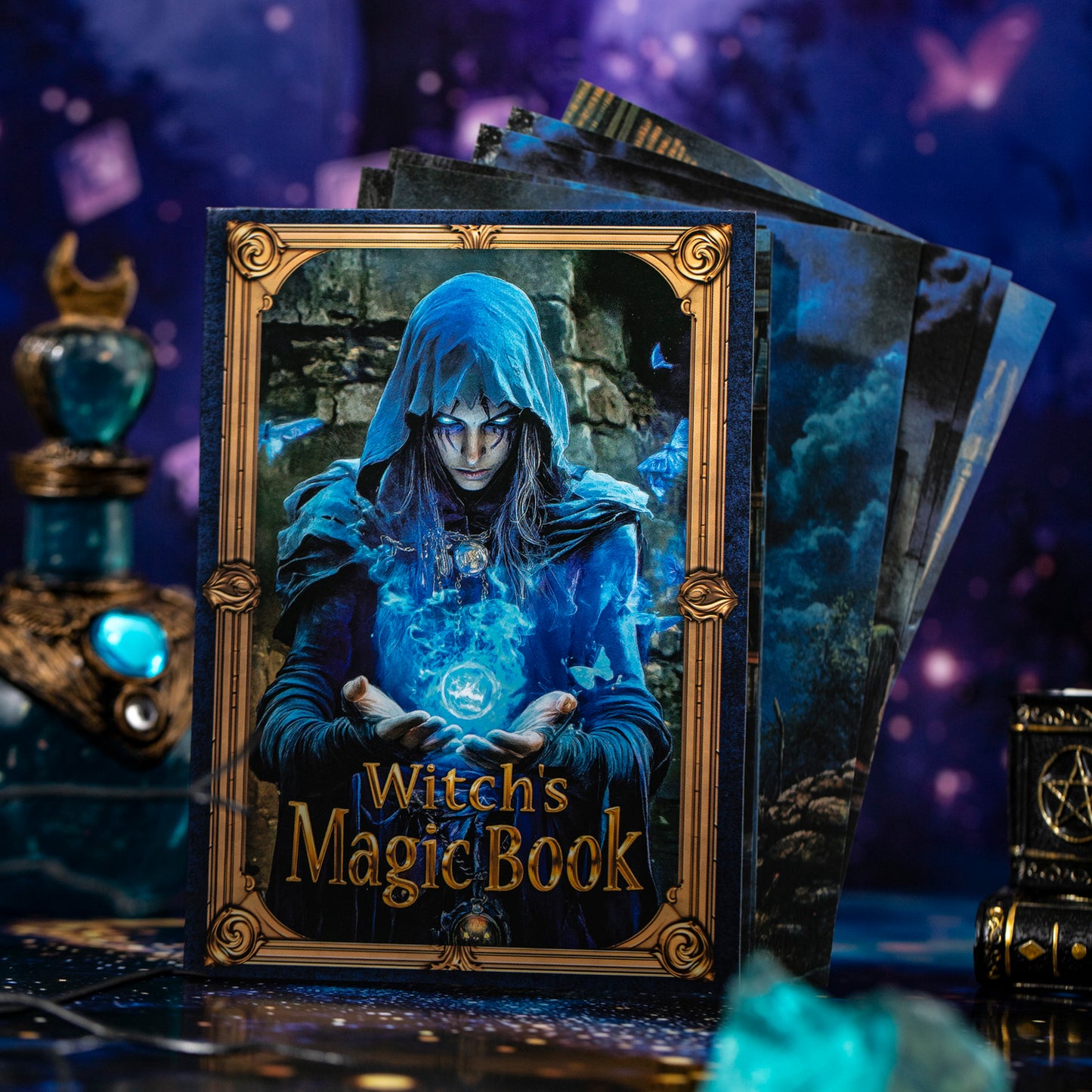 Witch's Magic Book Paper 50pcs