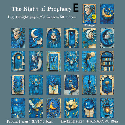 Witch's Magic Book Paper 50pcs