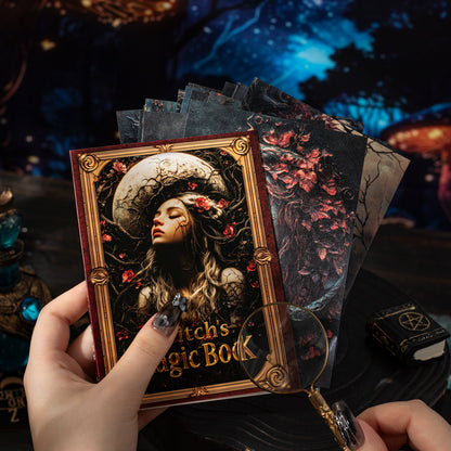 Witch's Magic Book Paper 50pcs