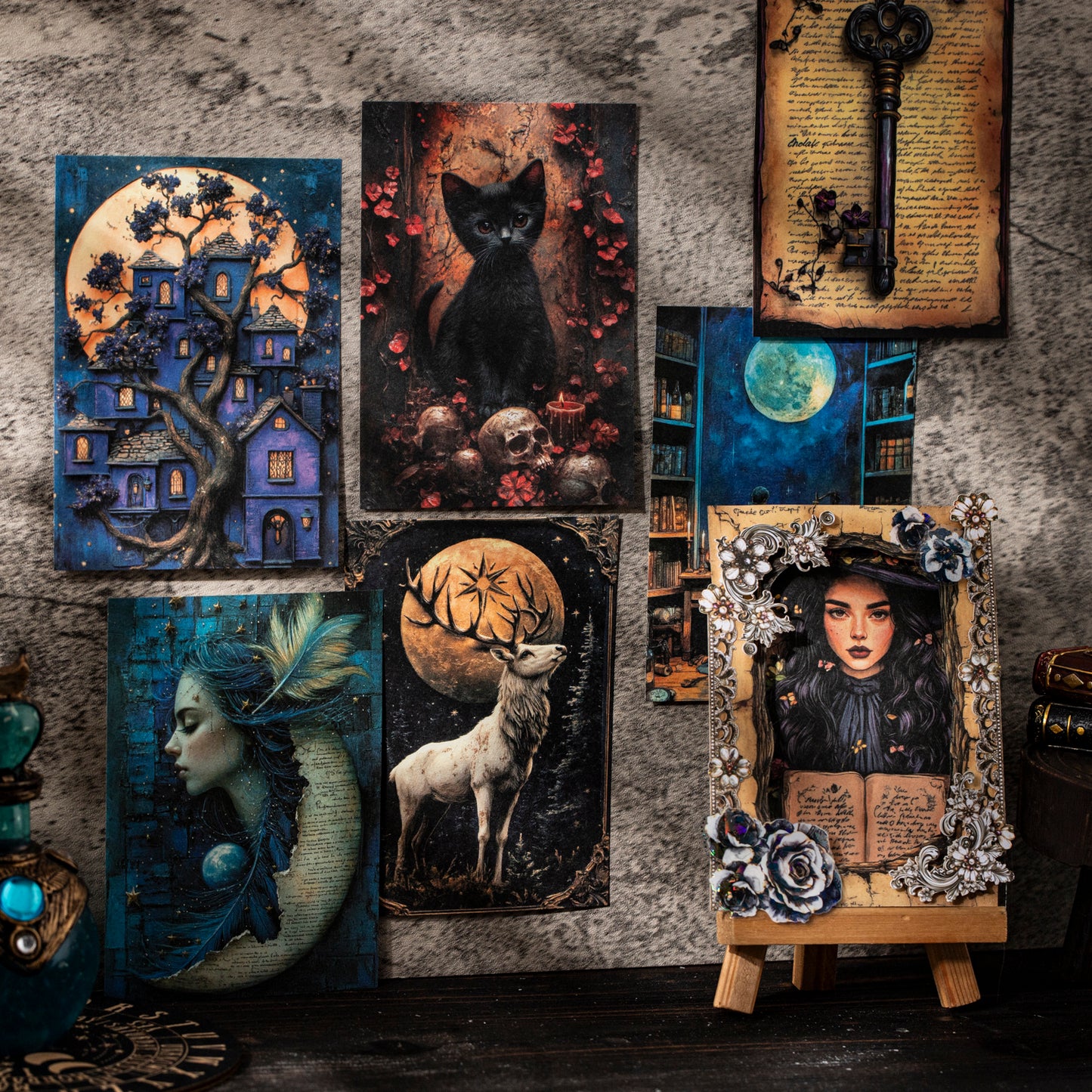 Witch's Magic Book Paper 50pcs