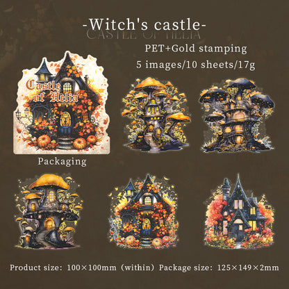 Castle of Helia Stickers 10pcs