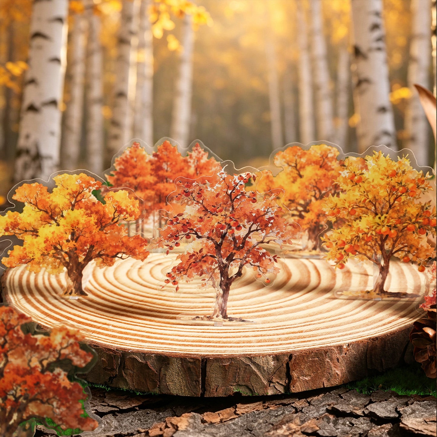 Woodshadow Myriad Sticker 10pcs