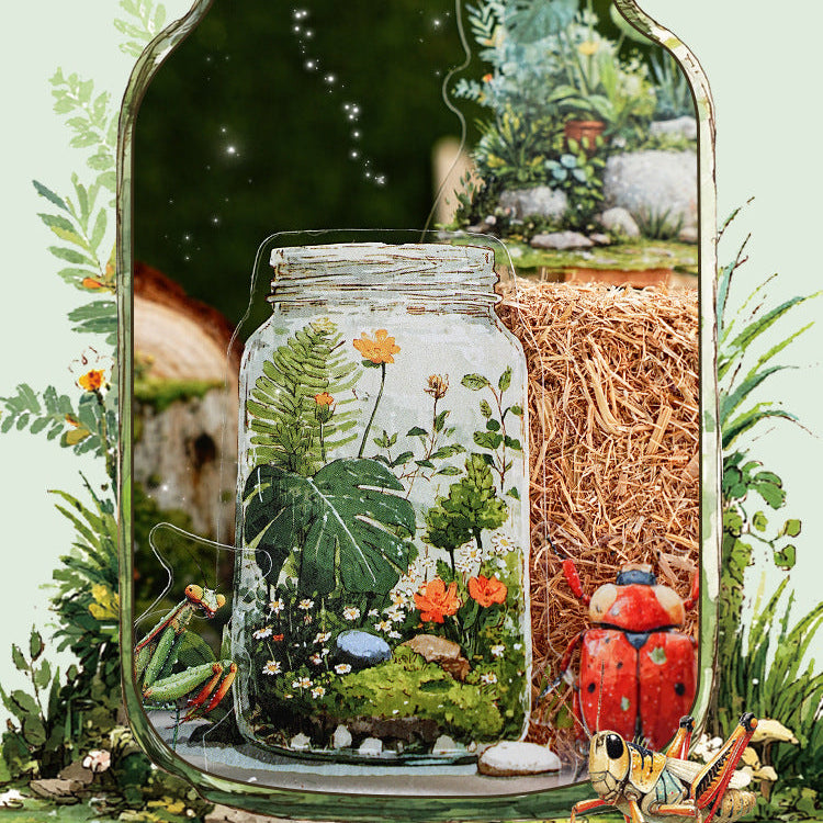 World In A Bottle Sticker 15pcs