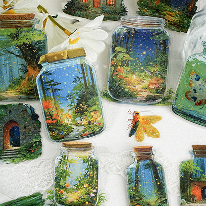 World In A Bottle Sticker 15pcs