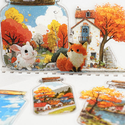 World In A Bottle Sticker 15pcs