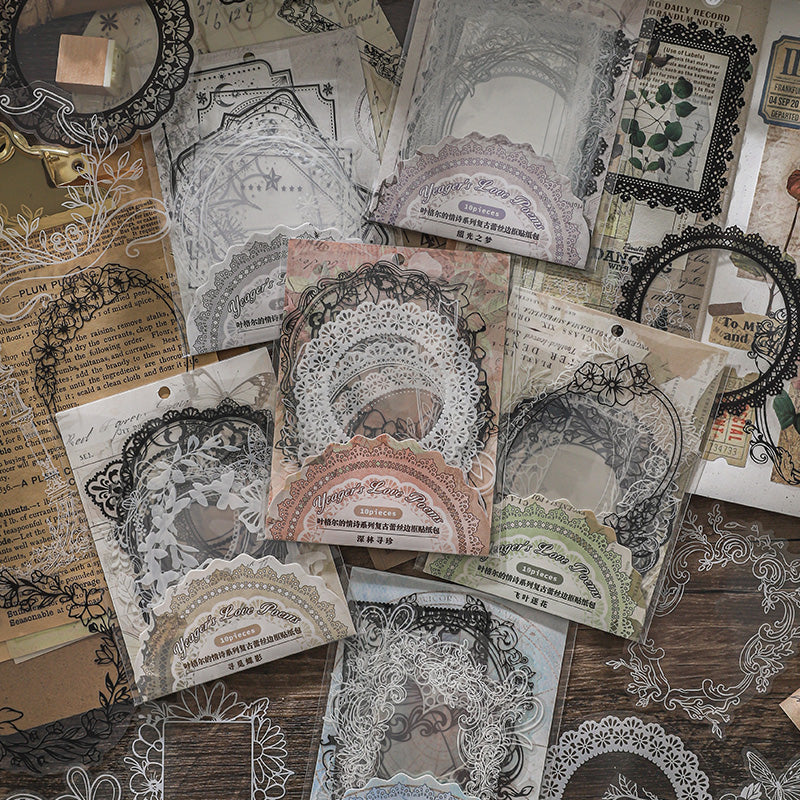 Yeagers Love Poeems Sticker 10pcs