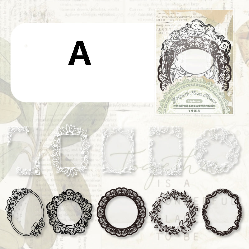 Yeagers Love Poeems Sticker 10pcs