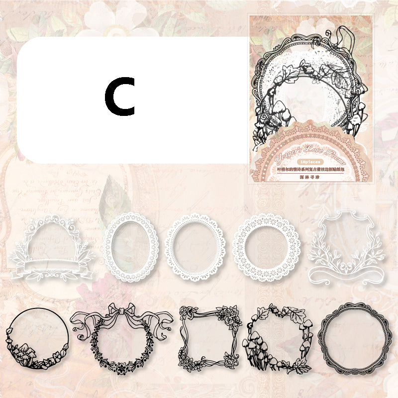 Yeagers Love Poeems Sticker 10pcs