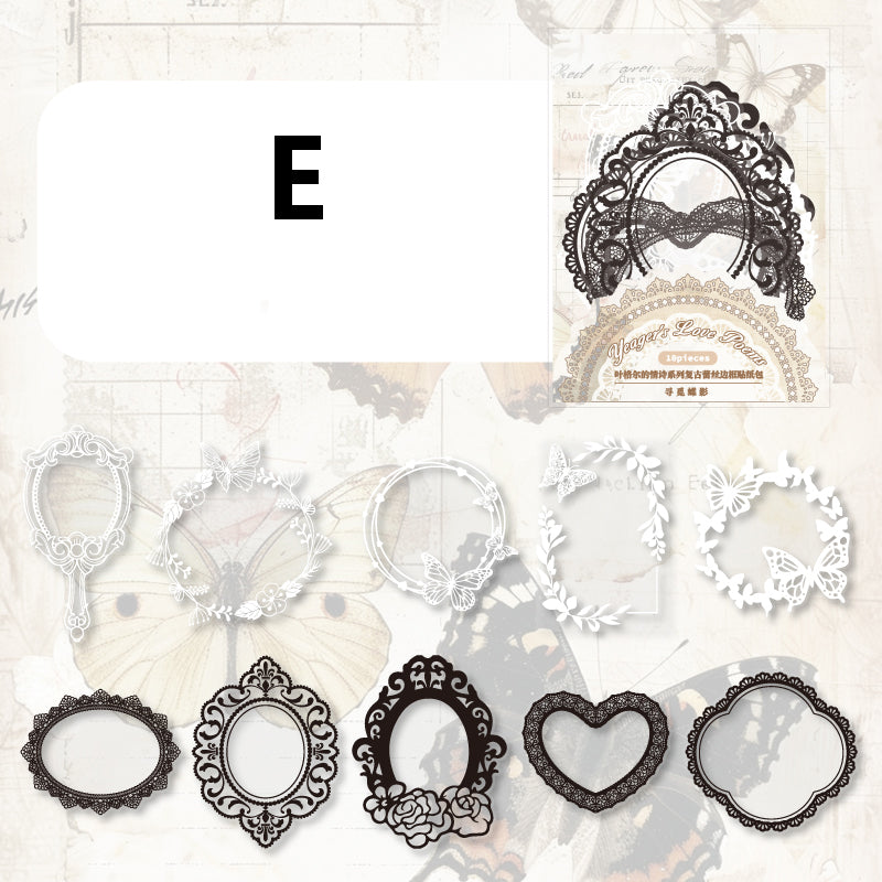 Yeagers Love Poeems Sticker 10pcs