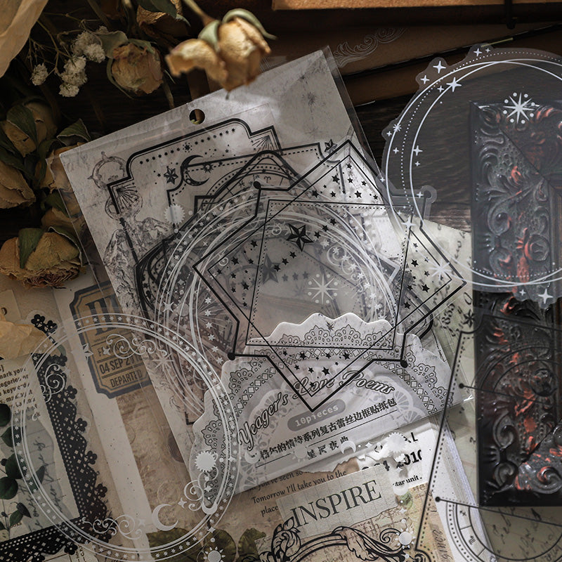 Yeagers Love Poeems Sticker 10pcs