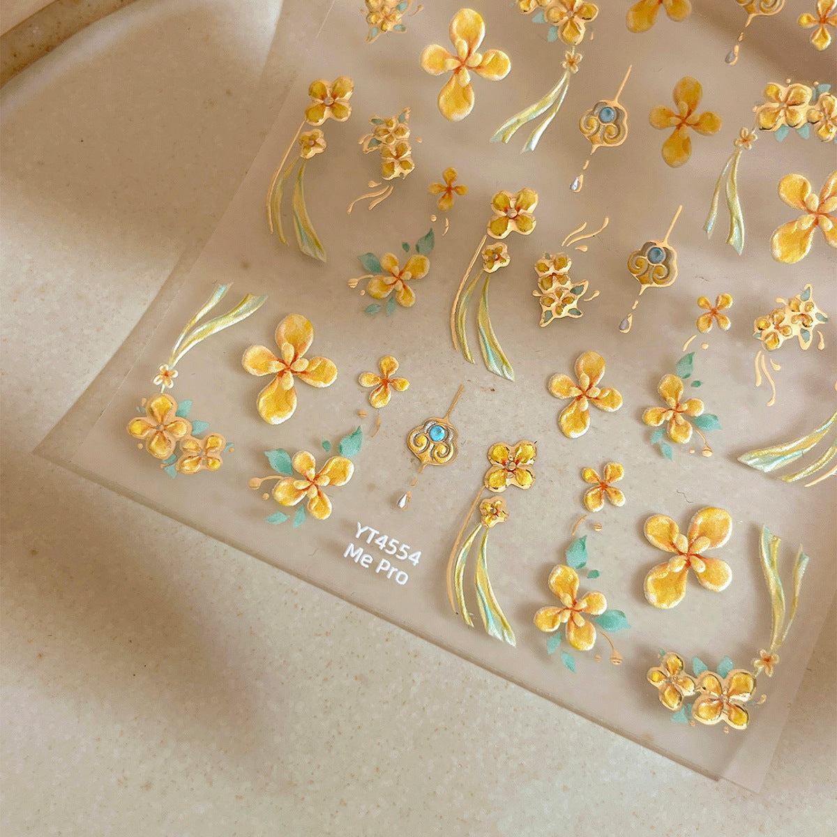 Yellow Flower Mini Stickers