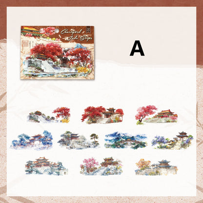 Yunting Of The Ten States Stickers 10pcs