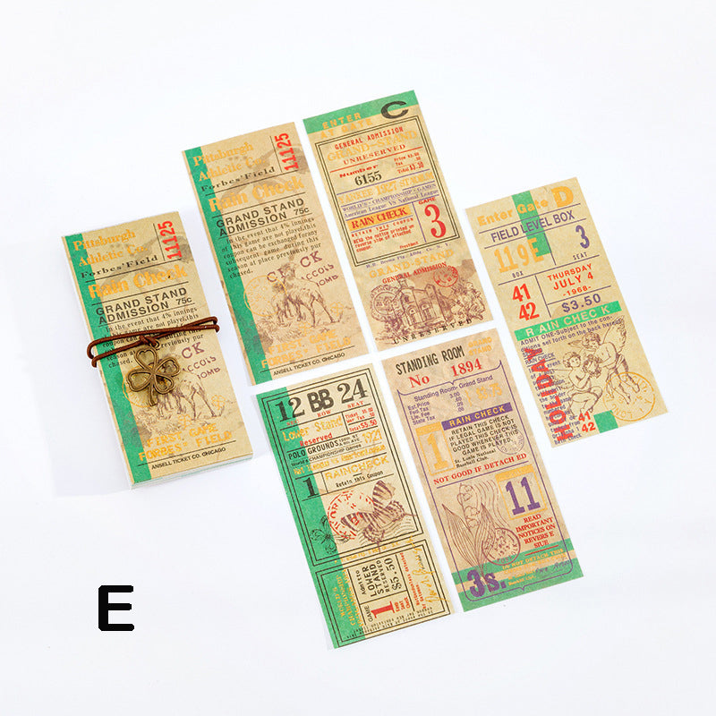 Bill Traveler Series Scrapbooking-Papier 50 Stück