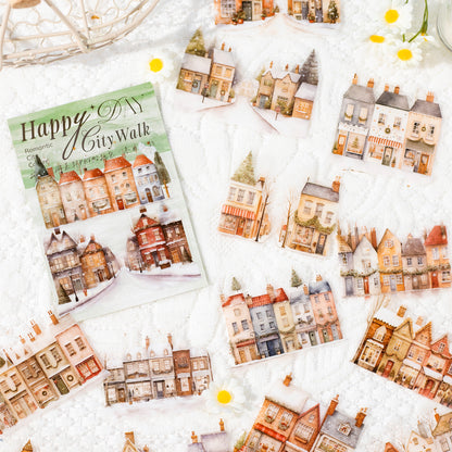 City Roaming Sticker 15pcs