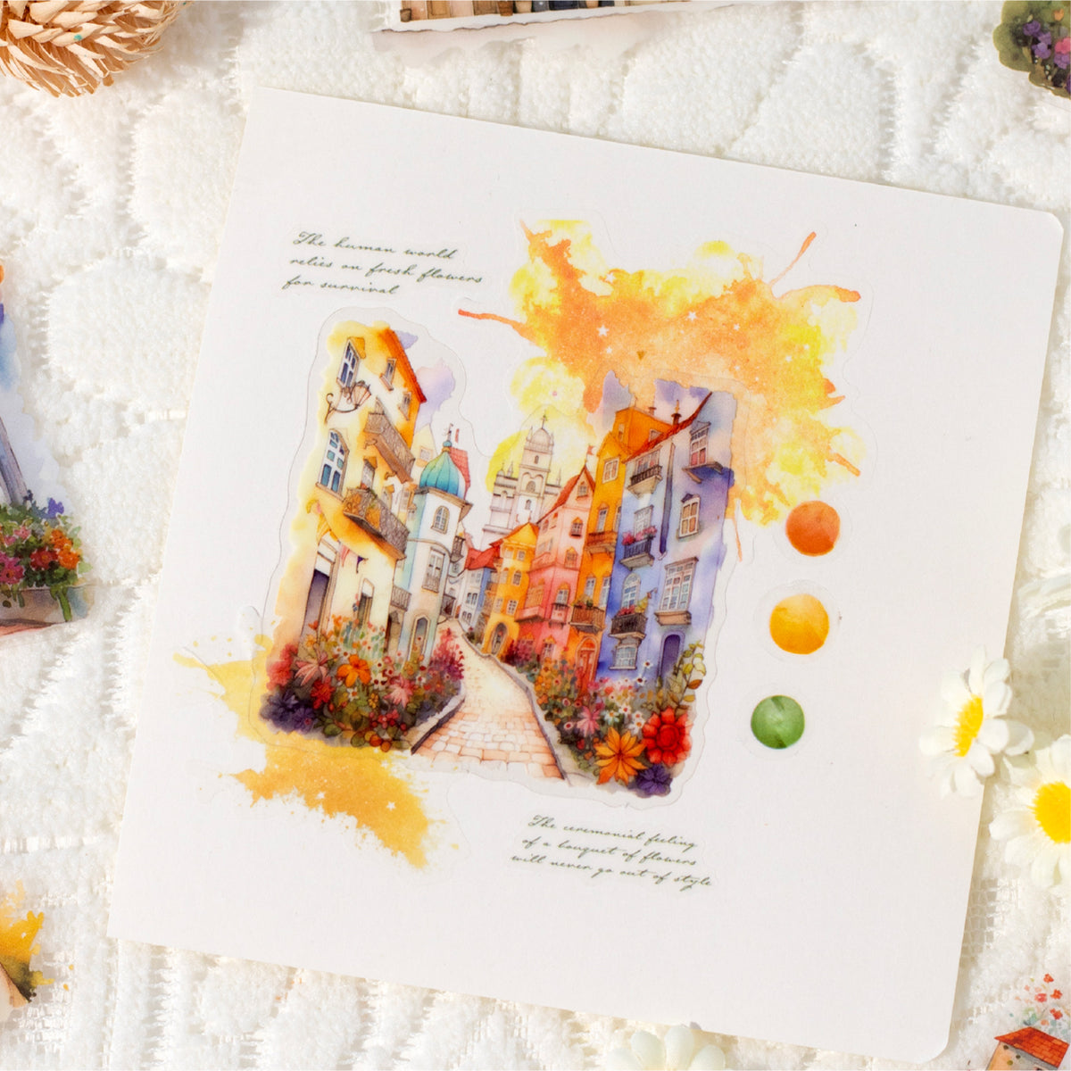 City Roaming Sticker 15pcs