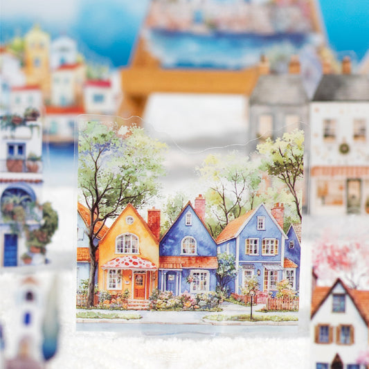 City Roaming Sticker 15pcs
