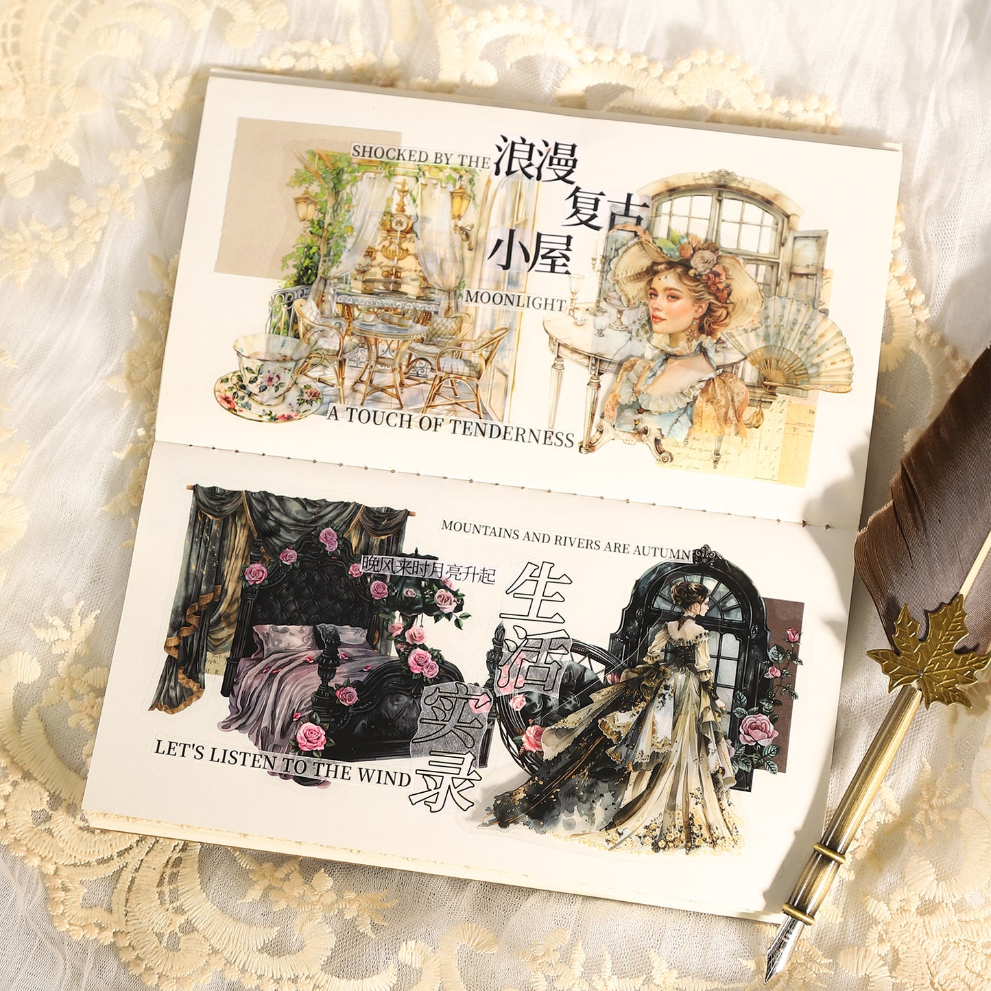 Classic Aristocrat Sticker 15pcs