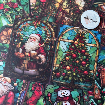 8pcs Christmas Theme Paper DP2451