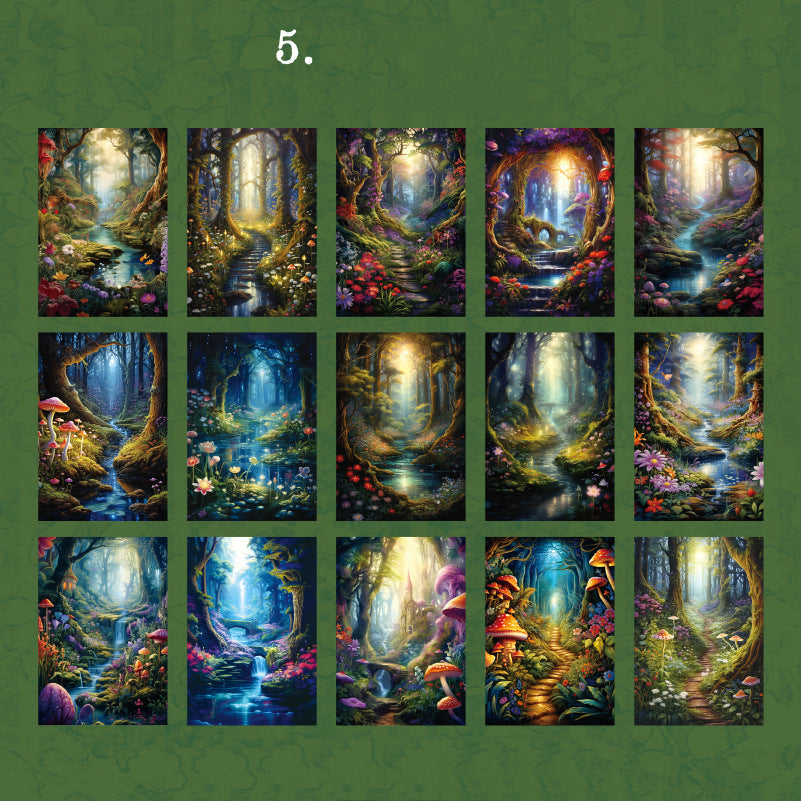 Fantasy Territory Paper 30pcs