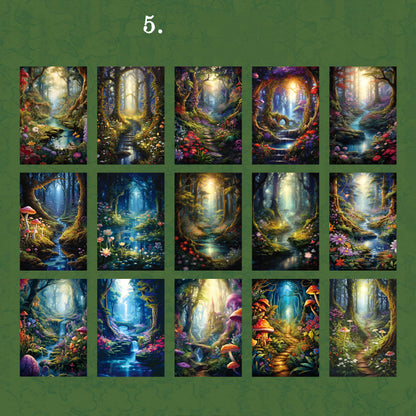 Fantasy Territory Paper 30pcs