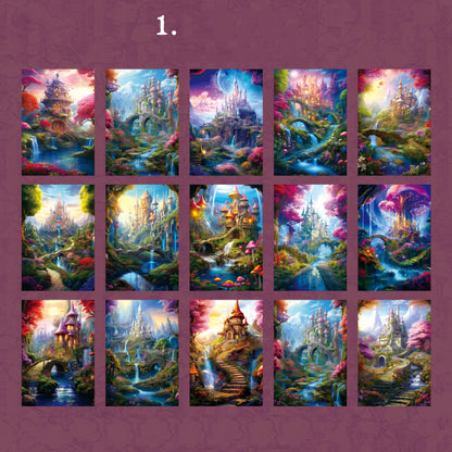 Fantasy Territory Paper 30pcs