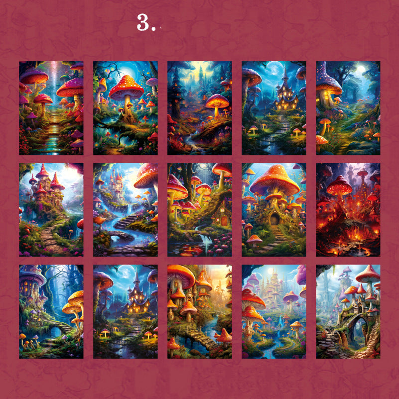 Fantasy Territory Paper 30pcs