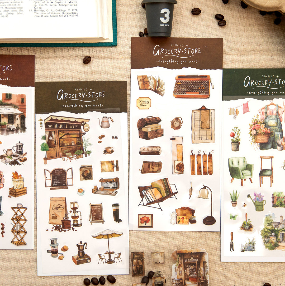 Grocery Store Sticker 10pcs