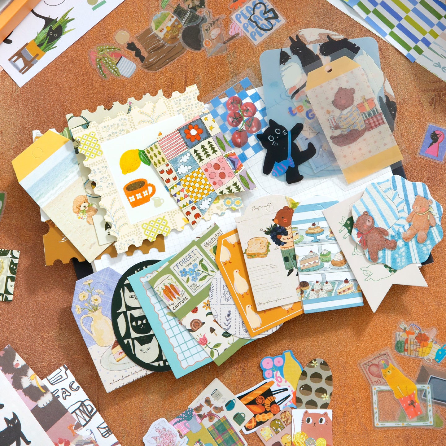Inspiration Moment Warm Journal  Sticker 157pcs