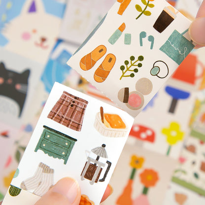 Inspiration Moment Warm Journal  Sticker 157pcs