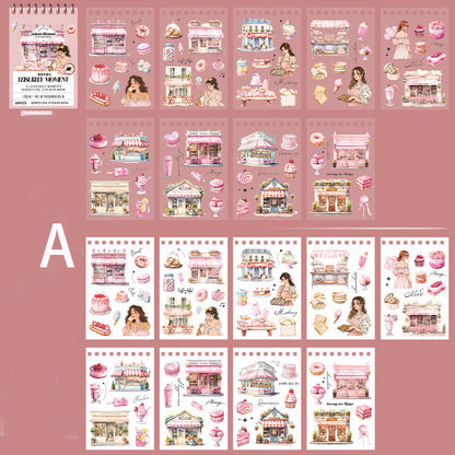 Leisurely Moment Sticker 18pcs