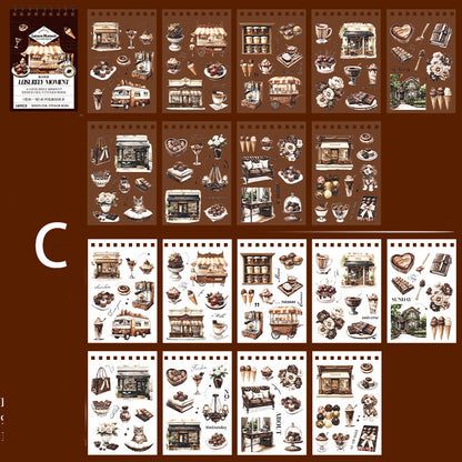 Leisurely Moment Sticker 18pcs