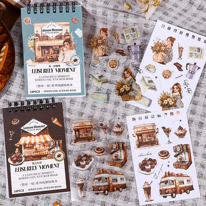 Leisurely Moment Sticker 18pcs