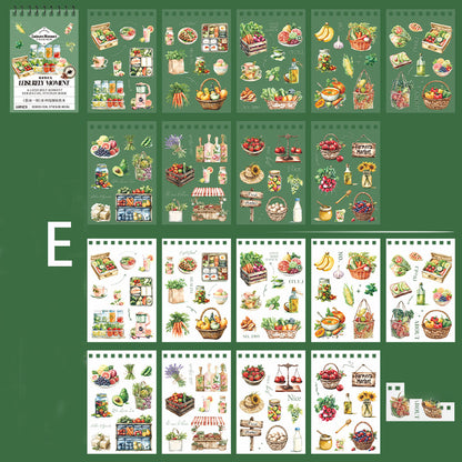 Leisurely Moment Sticker 18pcs