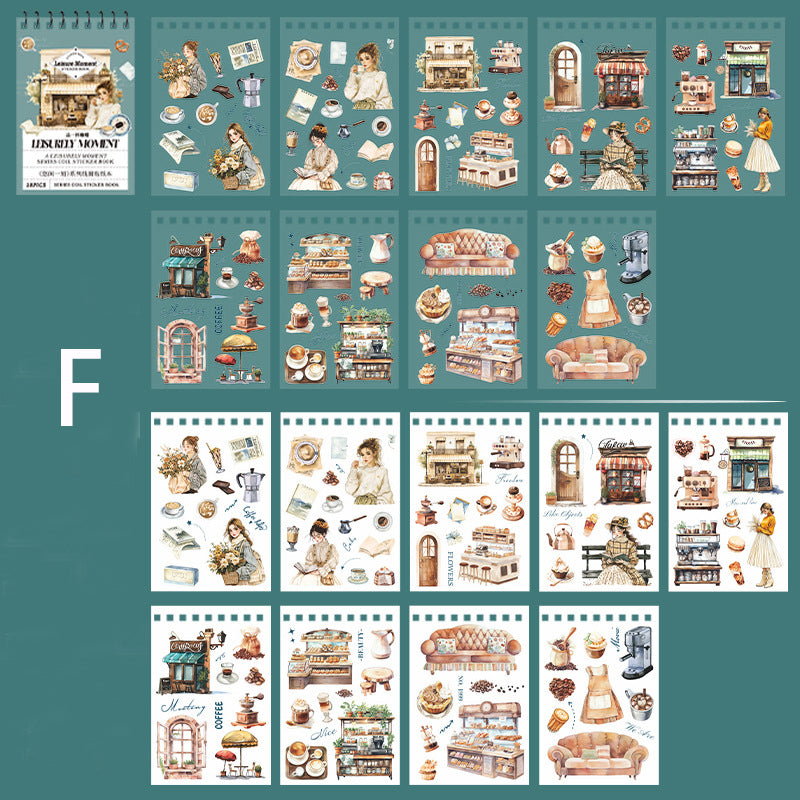 Leisurely Moment Sticker 18pcs