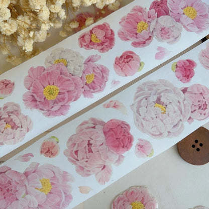 5cm*100cm Peony Powder Tape