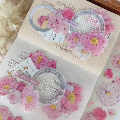 5cm*100cm Peony Powder Tape