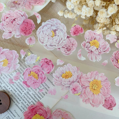 5cm*100cm Peony Powder Tape