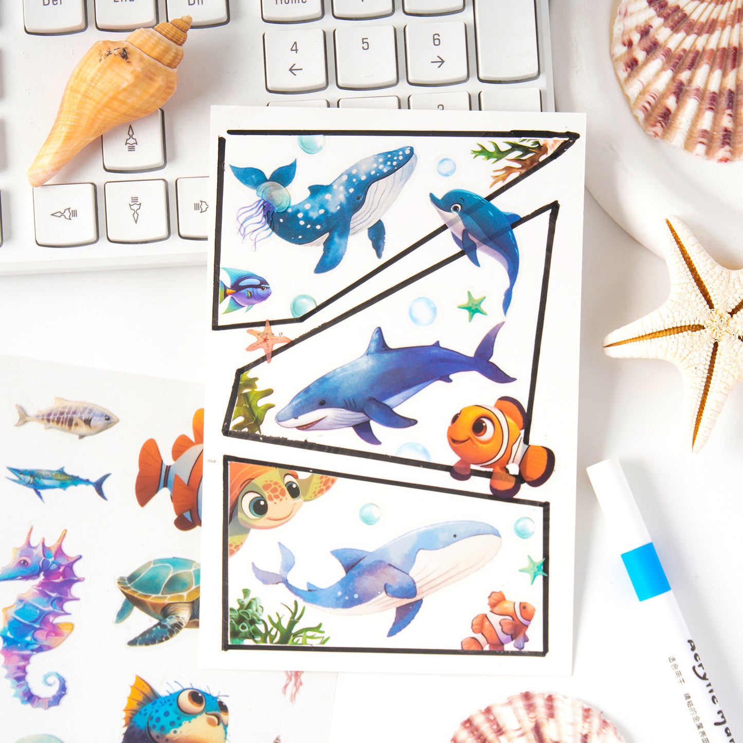 Wanxiang Biology Sticker 20pcs