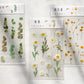 Plant and Flower Scrapbooking Stickers 6 Sheets