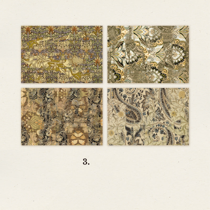 Baroque Relics Series Scrapbooking Paper