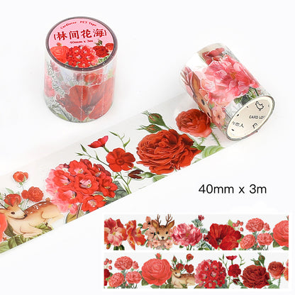 Flowers in the Garden PET Tape