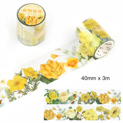 Flowers in the Garden PET Tape