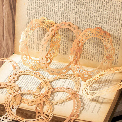 Hollow Lace Border Paper 10pcs