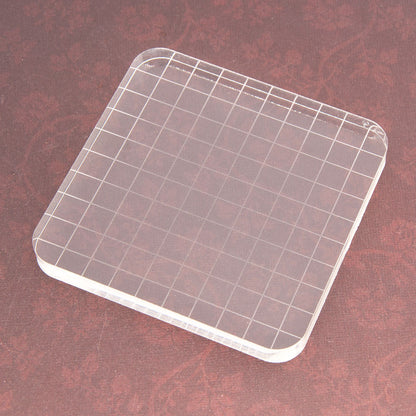 Acrylic Stamp Block Clear Stamping Tools