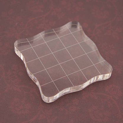 Acrylic Stamp Block Clear Stamping Tools