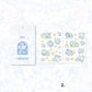 Hot Stamping Floral Sticker