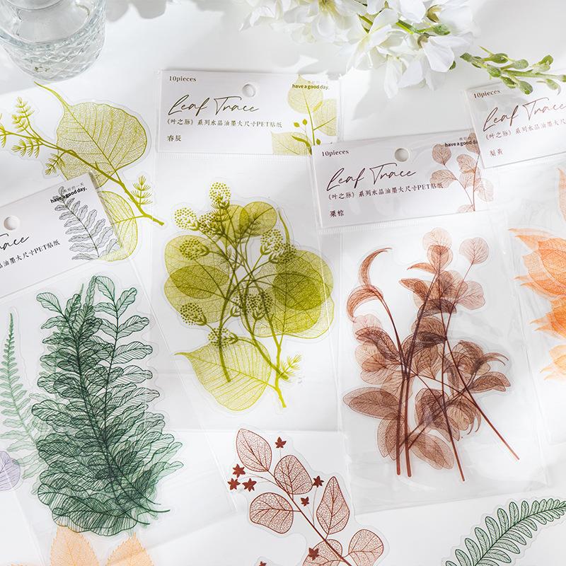 Vintage Plants Collection Big Size Stickers